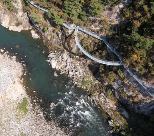 Hantangang River Jusangjeolli-gil